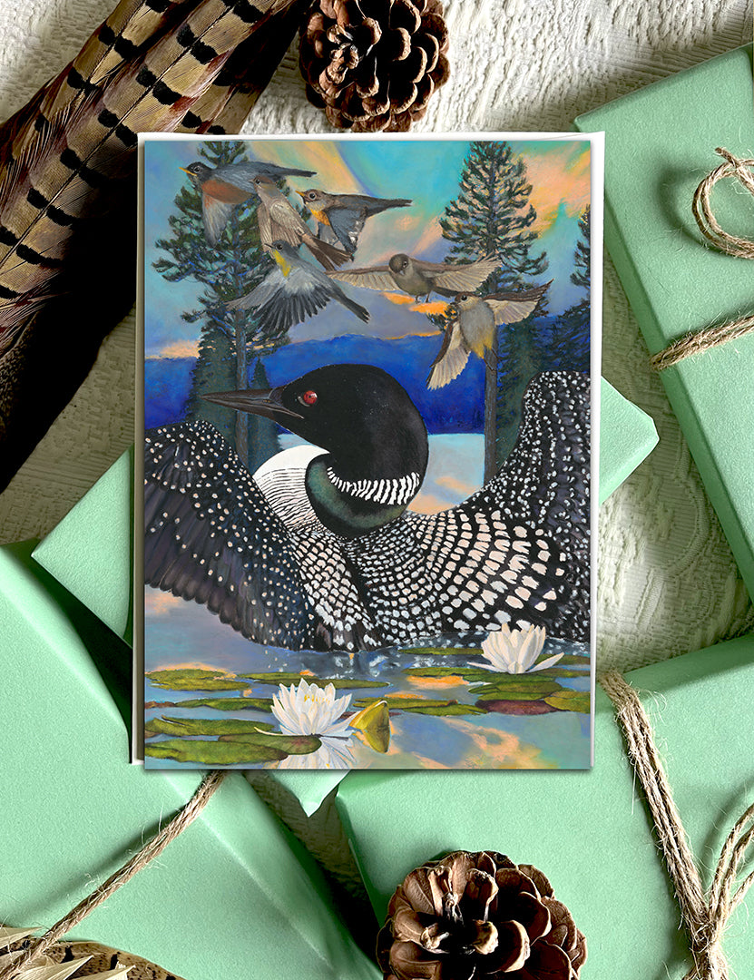 Spirit Bird Greeting Cards - 6 Pack, Variety of Note Cards