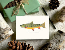 Trout Greeting Cards - 5 Pack, Variety of Notecards