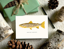 Trout Greeting Cards - 5 Pack, Variety of Notecards