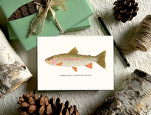 Trout Greeting Cards - 5 Pack, Variety of Notecards