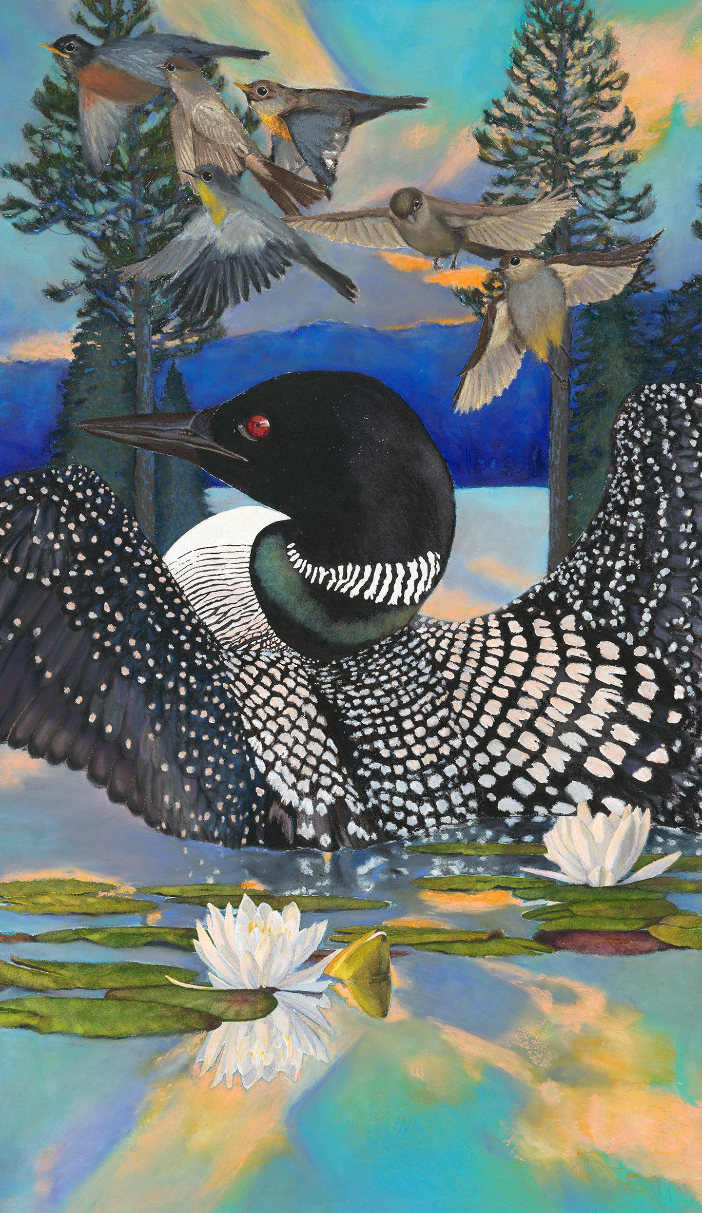 Spirit Bird, Loon Print
